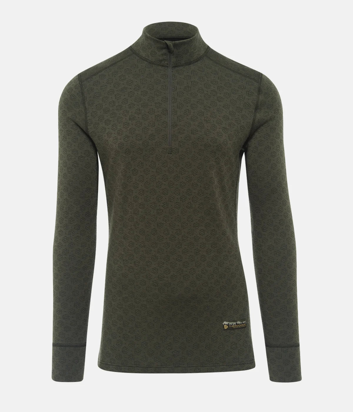 Sale Men s Merino Xtreme Thermal 1 2 Zip LS Shirt Forest Green