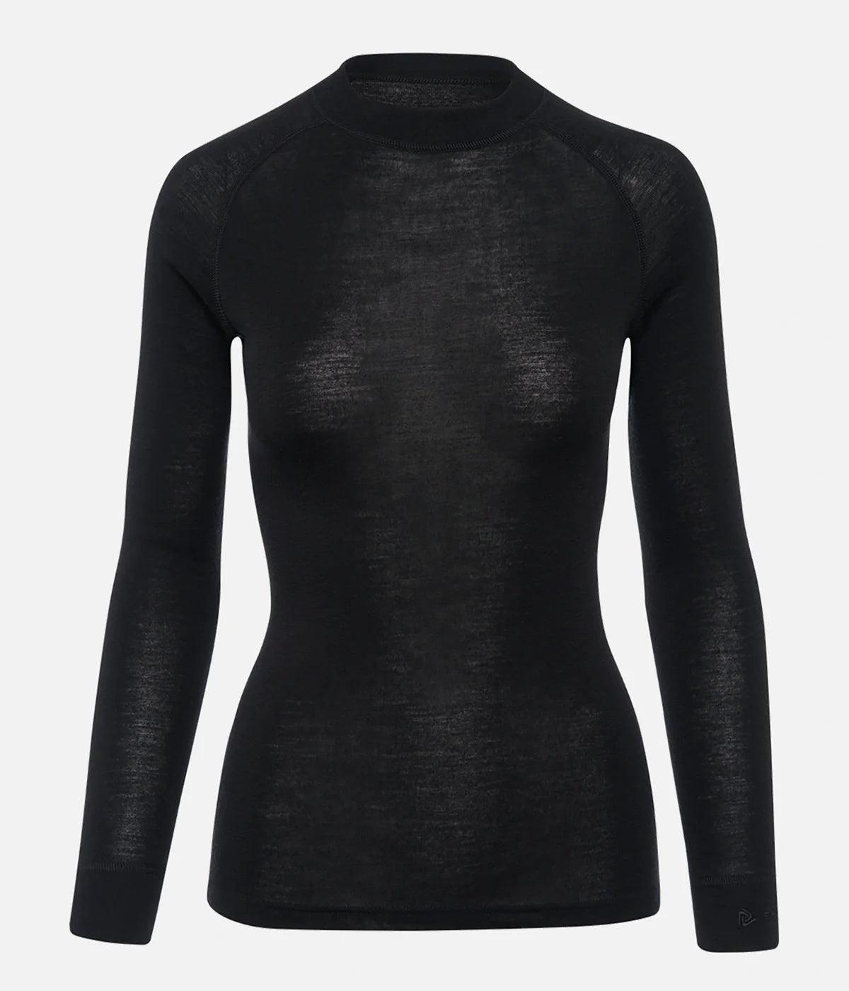 SSLR-Thermal-Shirts for-Women-Turtleneck Long Sleeve Tops Fleece