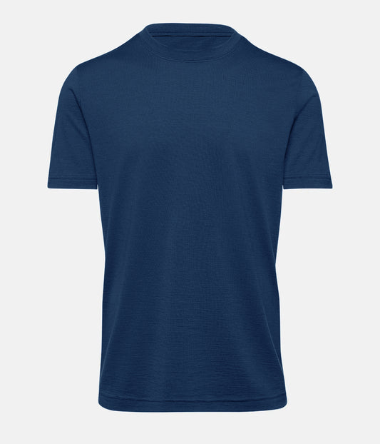 Blau Herren Merino Life T-Shirt 