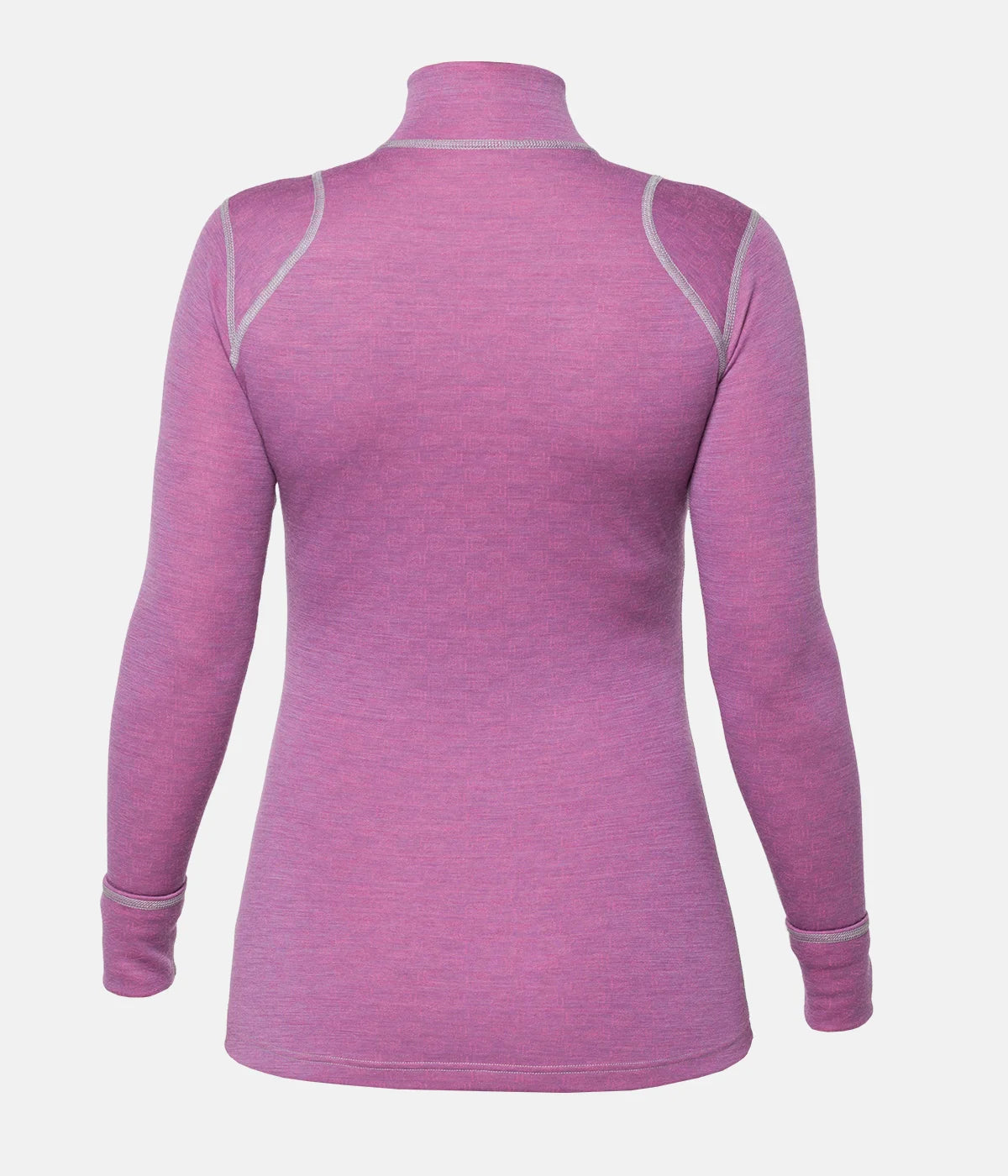 Muster: Damen Merino Xtreme Langärmeliges Thermoshirt Mit 1/2 Reißverschluss