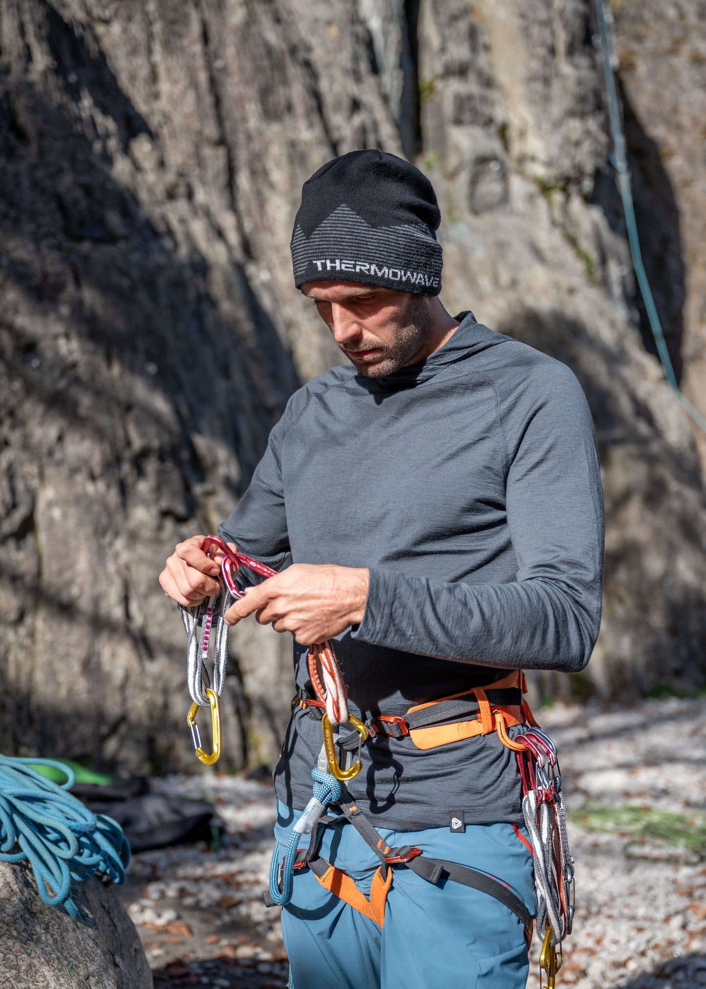 Unisex Merino Strickmütze